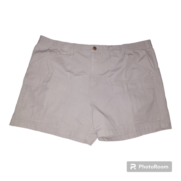 Short Cabela's Homme Kaki 44 – Coton, Poches Cargo, Idéal Camping Outdoor